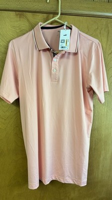 Puma MATTR Elevated Solid Polo Color Is Pink Fruit NWT Size Large