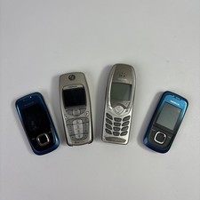 Lot of 4 Vintage Nokia Mobile Cell Phones Nokia untested as is 