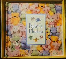 Baby Theme 8 1/2 X 11 Memories Album Hard Cover Photo Album Girl Or Boy NEW 