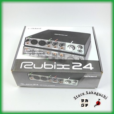 Roland RUBIX24 USB Audio Interface 2in 4out Hi-Res Aufnahme für PC Mac iPad