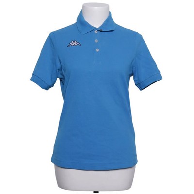 Kappa, Poloshirt, Größe: S, Blau, Baumwolle, Print, Damen #8SE