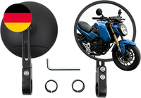 Dreamizer CNC Lenkerendenspiegel E GeprüFt, E-Scooter Spiegel, 360° Drehbare Run