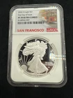 2024-S Proof $1 American Silver Eagle NGC PF70UC FDOITrolley Label