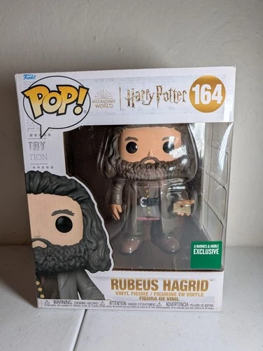Funko Pop! Harry Potter Rubeus Hagrid Barnes & Noble Exclusive 164 New 6"