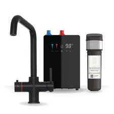 INTU Nexus / 4OUR 4-in-1 Square Neck boiling water tap Matt Black