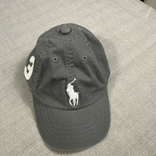 Polo Ralph Lauren Big Pony Adjustable Cotton Baseball Cap Kids Size 12m To 24m