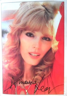 AMANDA LEAR --- BRAVO - Autogrammkarte AK 13 B