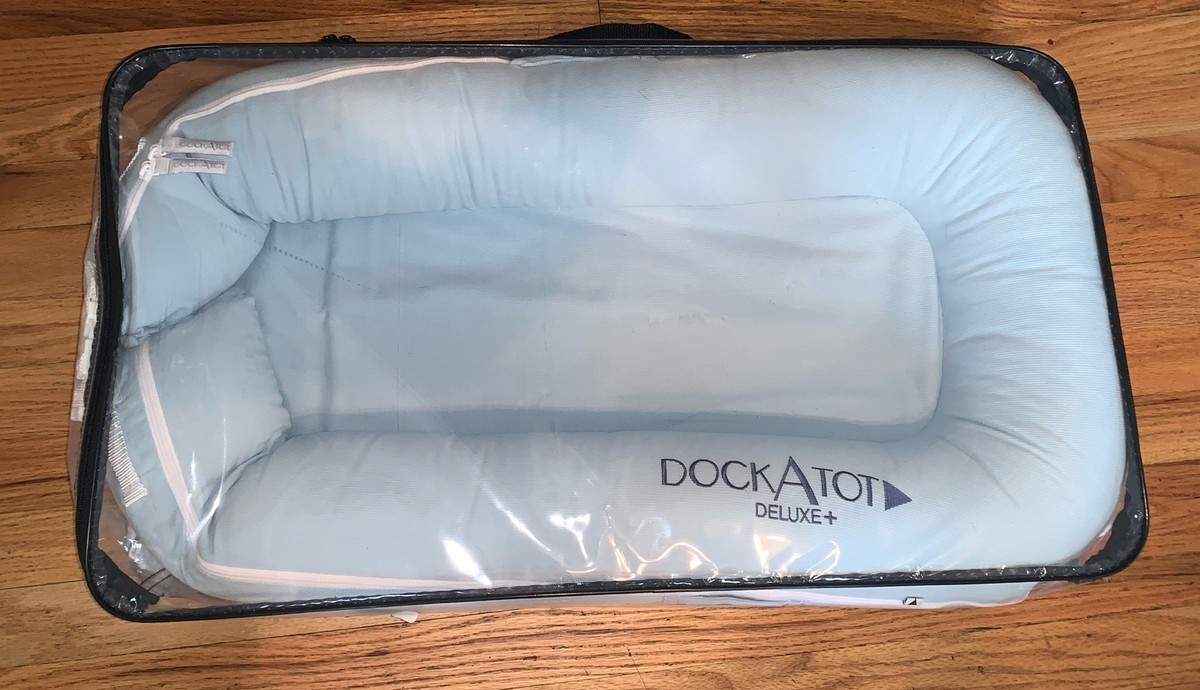 DOCKATOT▶︎デラックス+Dock 0-8months Dock A Tot Deluxe Plus Dock Baby Lounger 0-8 Months Blue