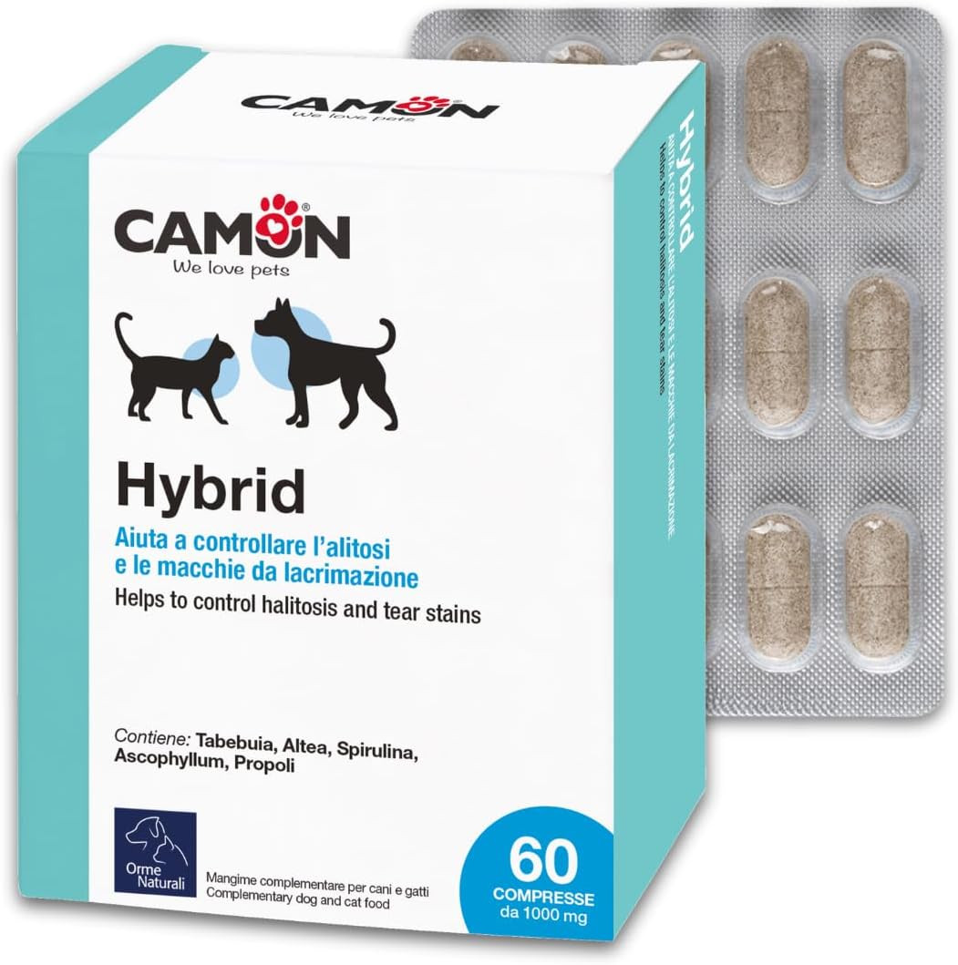 Hybrid Camon: Integratore Naturale pH Salivare e Alito Pet