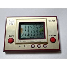 NINTENDO GAME AND & WATCH Helmet 1981 w/ BOX Direct From Japan Very Rare Retro