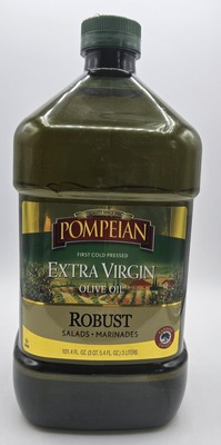 Pompeian Robust First Cold Pressed Extra Virgin Olive Oil - 101 fl oz - 11/2025