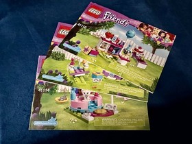 Lego Friends 3 Set Party Lot 41112, 41113, 41114 - All 100% Complete No Boxes