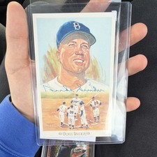 Duke Snider Celebration Autographed Serial Numbered Card JSA Brooklyn Dodgers