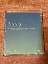 Finale Music Notation Software- Version 25 2016 - Windows/MAC - New  Sealed