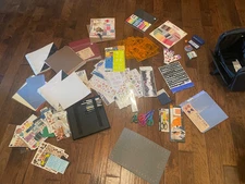 HUGE Lot Creative Memories Inventory TOO MUCH TO LIST Stickers, Pages, Storage
