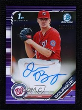 2019 Bowman Chrome Prospects Purple Refractor 167/250 James Bourque Auto 08xl
