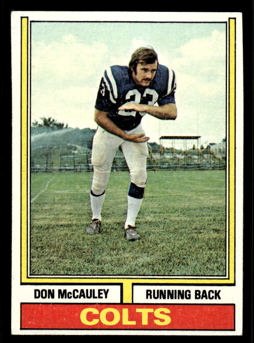 1974 Topps - Don McCauley #43 Baltimore Colts
