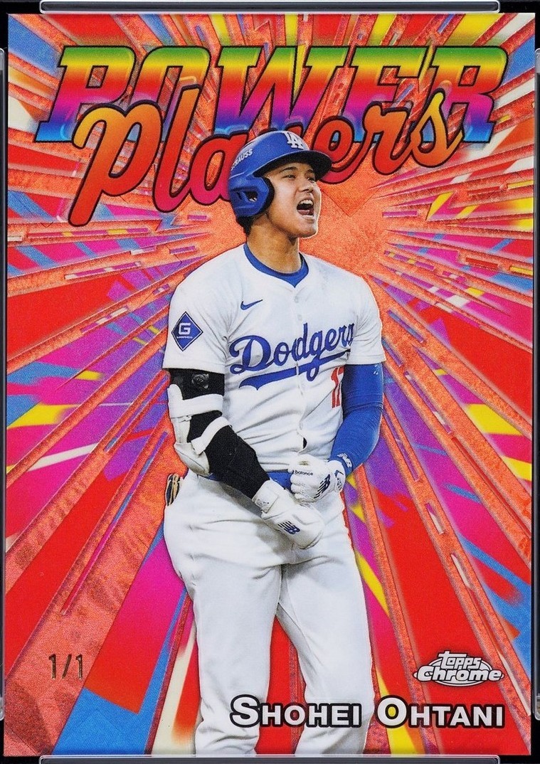 2025 Topps Chrome Logofractor Edition - Shohei Ohtani #PP-25 for