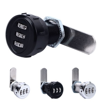 Combination Cabinet Cam Lock Mini 3 Digit Password Mechanical Cabinet Lock F Fit