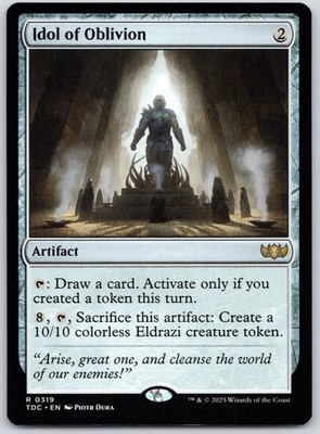 Idol of Oblivion (319) - TDC: Commander: Tarkir: Dragonstorm NM