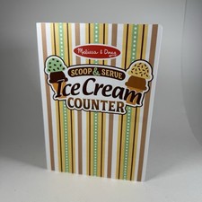 Melissa And Doug Scoop And Serve Ice Cream Menu Replacement Part