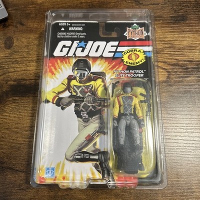 GI Joe 25th Anniversary Cobra Python Patrol Crimson Guard W/ MoC Master Case
