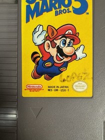 Super Mario Bros 3 Challenge Set Game NES (game Booklet Sleeve And Case 