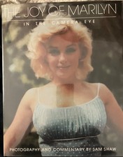 the joy of marilyn .. collectible photo book by sam shaw