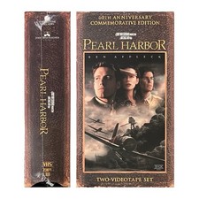 Pearl Harbor VHS, 2001 60th Anniversary Commemorative Edition - NEW SEALED