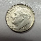 1951 Roosevelt Dime 90% Silver 10c USCoin