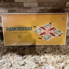 RARE VINTAGE 1964 PARCHEESI GAME SELCHOW & RIGHTER GOLD SEAL POPULAR EDITION