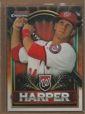 2011 Bowman Chrome Retail Exclusive Red #BCE1 Bryce Harper Washington Nationals