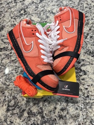 Size 5.5   Nike Dunk Low SB x Concepts Orange Lobster (Super Clean)