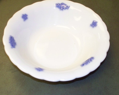 Adderley England Chelsea Scalloped 6 1/4'' Coupe Cereal Bowl w/Crown mark