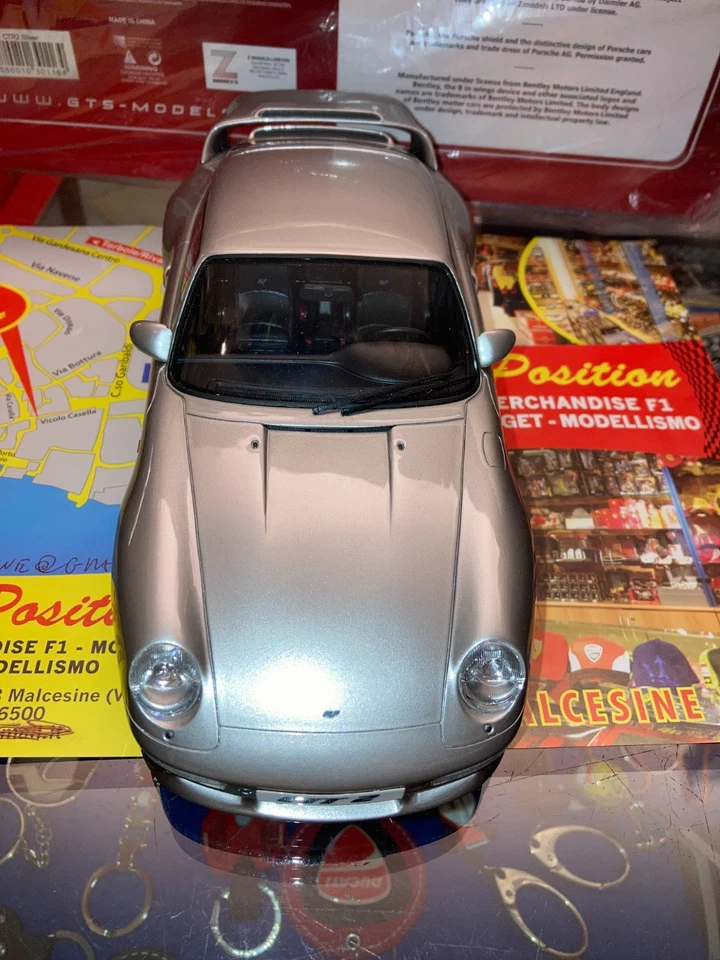GT080 GT SPIRIT 1 18  PORSCHE 911 993 RUF SILVER NEW VERY RARE SHIPPING WORLD - Immagine 4 di 4