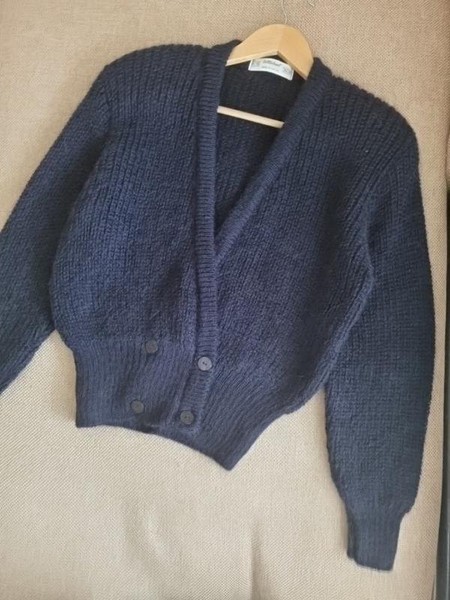 Women St. Michael Sweater Navy Acrylic 36