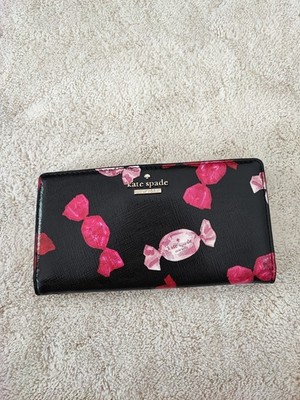 Portemonnaie Kate Spade Wrapped Candy Wallet Geldbörse Seltenes Design Neuwertig