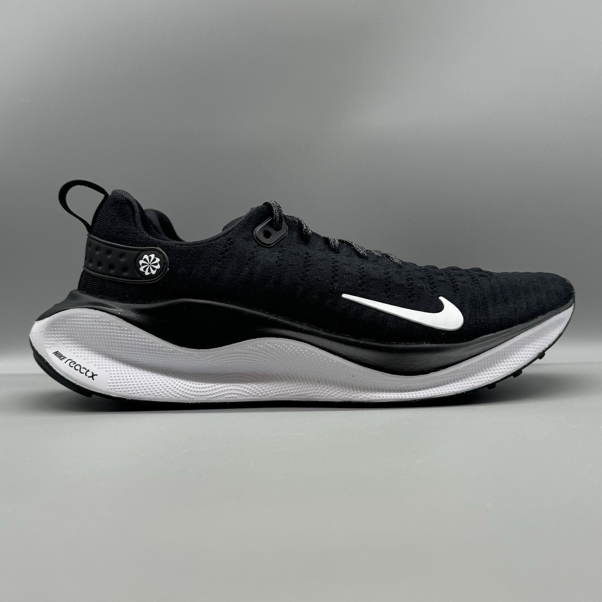 Size 11 - Nike ReactX Infinity Run 4 Black White W for sale online 