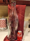 Vintage Trade Mark Reg D Pat Dec 25 1923 20inch Coca Cola Glass Bottle Christmas
