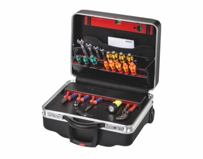 PARAT Werkzeugkoffer CLASSIC KingSize Roll neo TSA LOCK  CP-7 leer mit Trolley