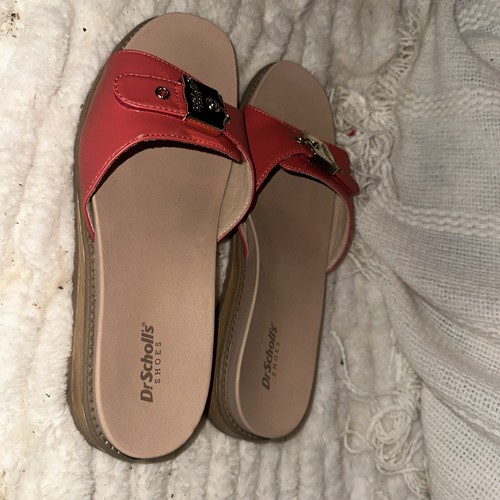 DR SCHOLLS Floral Comfort Adjustable Strap Studded Originalist Slip On Sandals 9