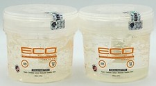 Eco Professional Pro Styling Hair Gel Krystal 10 Maximum Hold 12 oz Lot of 2 