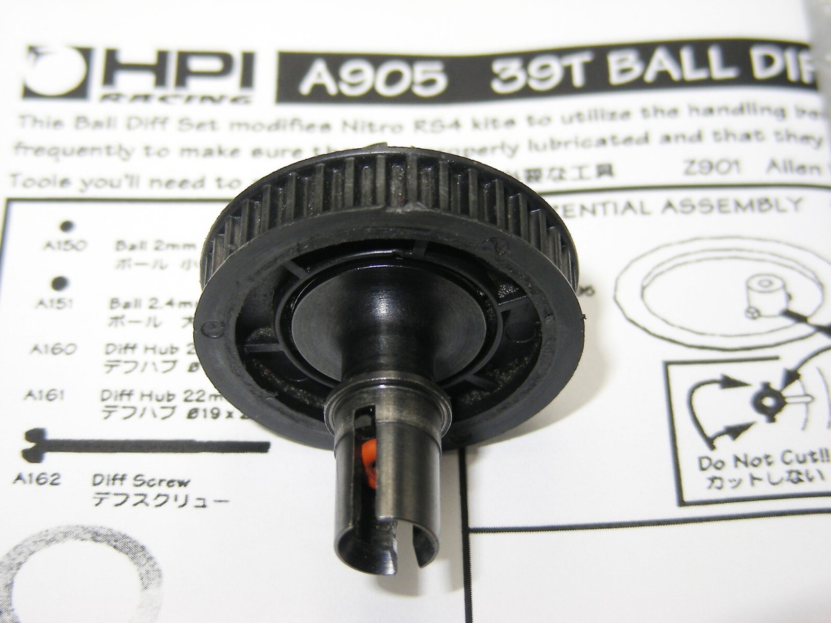 FR- HPI ASSE DIFFERENZIALE 6X25MM (R40) (2) - HP72445