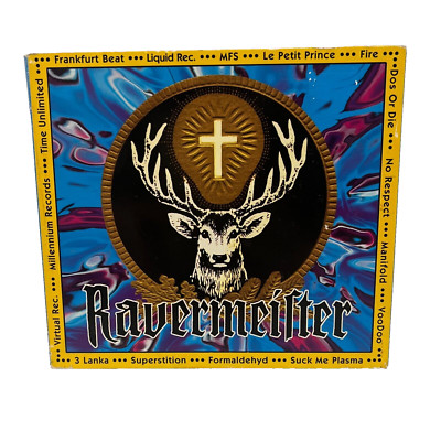 Various   Ravermeister Vol. I (CD, 1995) Electronic Techno Acid Trance