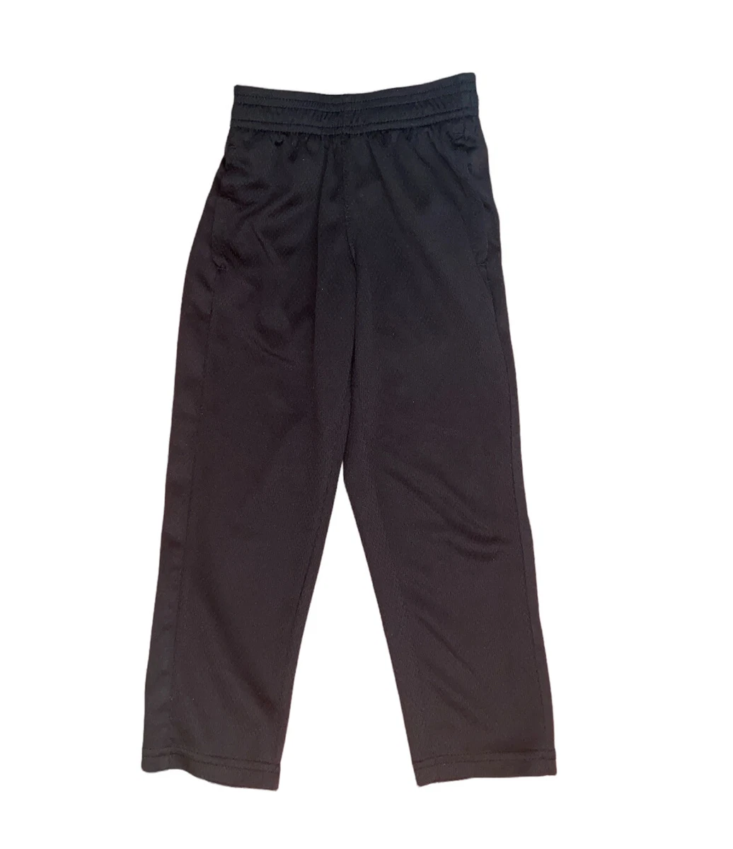 Boys XS 4 5 Athletic Works Black Mesh Drawstring Activewear