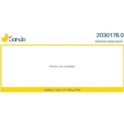 Generator Sando 2030178.0 für Mercedes Benz Smart
