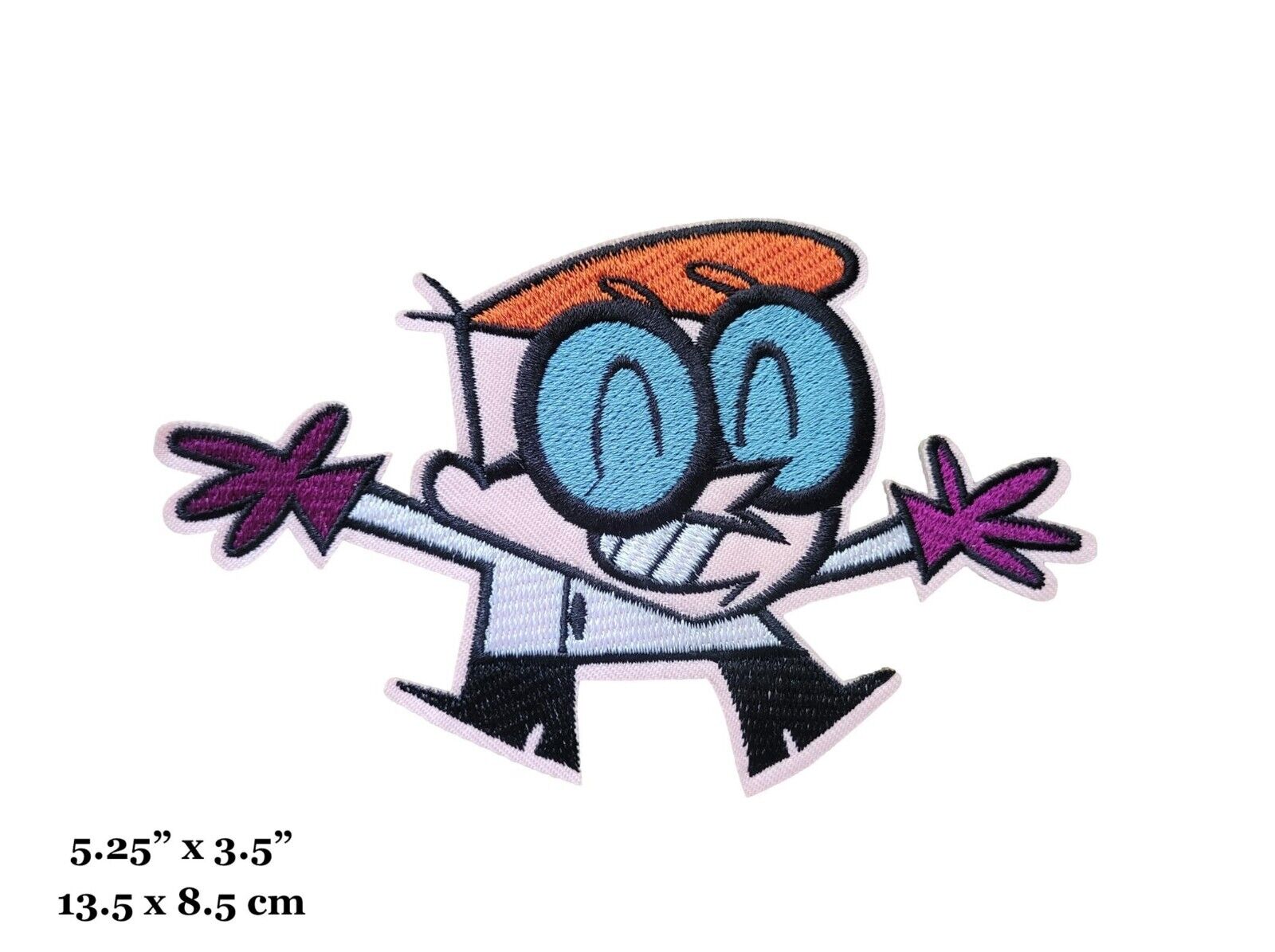 Dexter's Laboratory Dexter Cartoon Character Embroidered Iron On Patch |  eBay