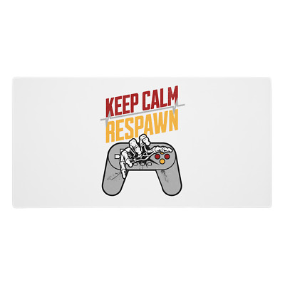 Keep Calm Respawn Gaming mouse pad