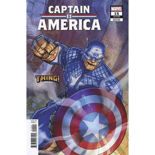 Captain America #15 Pete Woods The Thing Variant Marvel Comics
