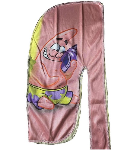 Spongebob Bikini Bottom & Friends Cartoni Animati Durag Set, Confezione da 2 - Foto 3 di 4